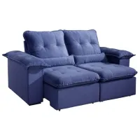 Sofá Retratil e Reclinavel Arsenal Aifos 15 cm espuma Hipersoft 2 metros  Oferta ! - Foto 3