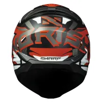 CAPACETE NORISK RAZOR SHARP TITANIUM / VERMELHO - Foto 5