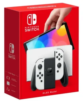 Console Nintendo Switch Oled White 64GB - Seminovo 