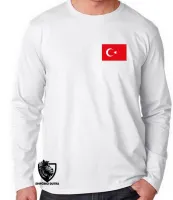 Camiseta manga longa Infantil ou Adulto Turquia oriente medio - Foto 3