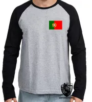 Camiseta manga longa Infantil ou Adulto Portugal - Foto 3