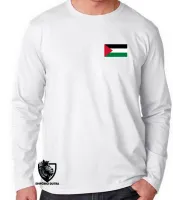 Camiseta manga longa Infantil ou Adulto Palestina - Foto 3