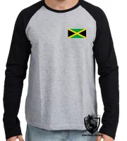 Camiseta manga longa Infantil ou Adulto Jamaica marley - Foto 3