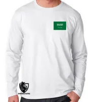 Camiseta manga longa Infantil ou Adulto Arábia saudita - Foto 2