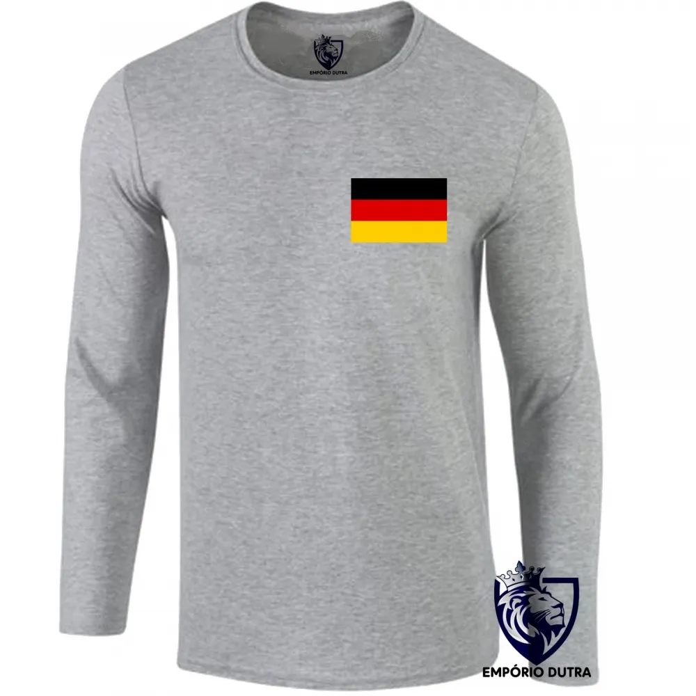 Camiseta manga longa Infantil ou Adulto Alemanha germany