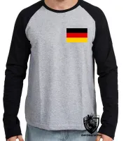 Camiseta manga longa Infantil ou Adulto Alemanha germany - Foto 3