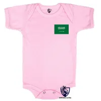Body Bebê Infantil bandeira Arábia saudita - Foto 4