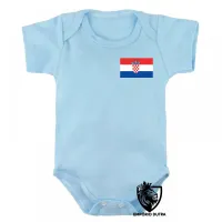 Body Bebê Infantil bandeira Croacia croatia - Foto 3