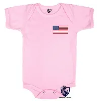 Body Bebê Infantil bandeira Estados unidos america - Foto 4