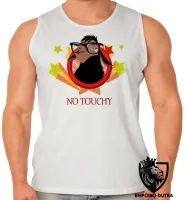 Camiseta Regata adulto ou infantil Lhama No touchy não encoste - Foto 2