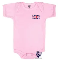 Body Bebê Infantil bandeira inglaterra reino unido - Foto 4