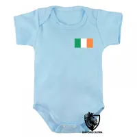 Body Bebê Infantil bandeira Irlanda reino unido - Foto 3