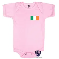 Body Bebê Infantil bandeira Irlanda reino unido - Foto 4