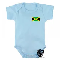 Body Bebê Infantil bandeira Jamaica marley - Foto 3