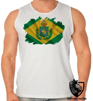 Camiseta Regata adulto ou infantil bandeira Brasil imperial monarquia - Foto 2