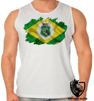 Camiseta Regata adulto ou infantil bandeira Ceará - Foto 2
