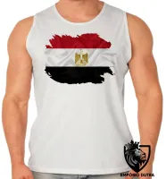Camiseta Regata adulto ou infantil bandeira Egito continente africa - Foto 2