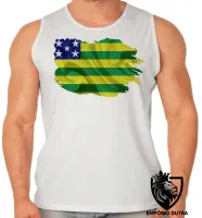 Camiseta Regata adulto ou infantil bandeira Goiás - Foto 2