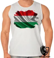 Camiseta Regata adulto ou infantil bandeira Hungria europa - Foto 2