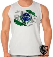 Camiseta Regata adulto ou infantil bandeira Mato grosso sul - Foto 2