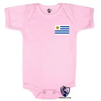 Body Bebê Infantil bandeira Uruguai america - Foto 4