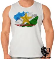 Camiseta Regata adulto ou infantil bandeira Roraima - Foto 2