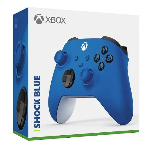 Controle Xbox Series - Shock Blue - Seminovo - Xbox One (C/ Caixa)
