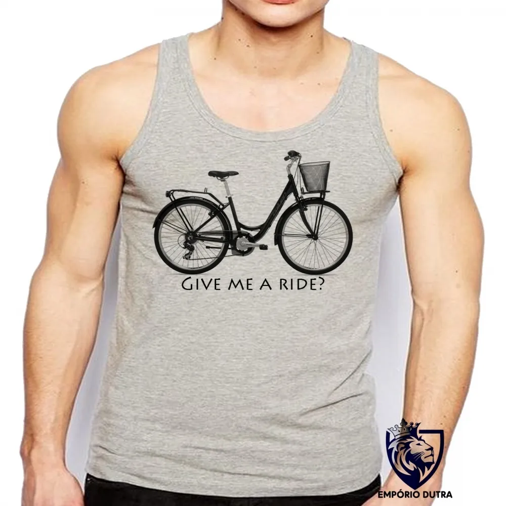 Camiseta Regata adulto ou infantil Bike bicicleta ciclista