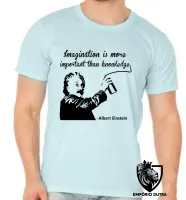 Camiseta adulto ou infantil Albert Einstein gênio física - Foto 2