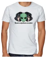 Camiseta adulto ou infantil Alien et ovni quando você vai acreditar - Foto 2