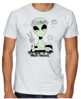 Camiseta adulto ou infantil Alien say hello to the dumb humans - Foto 2