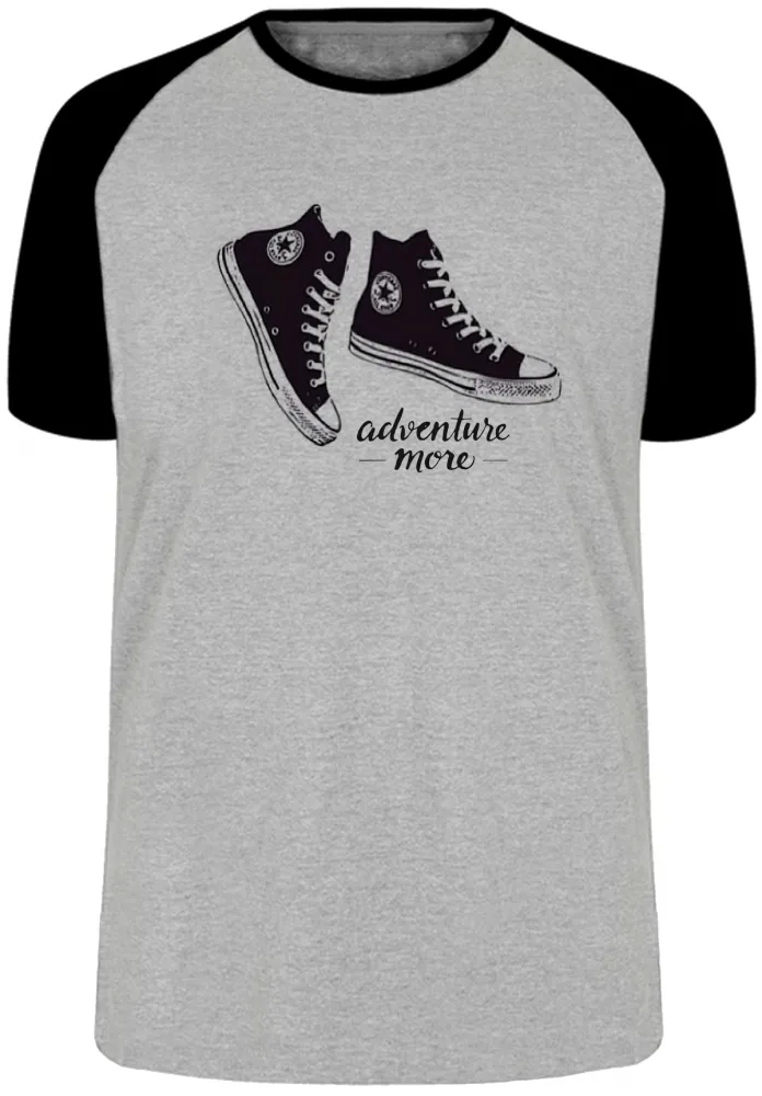 Camiseta adulto ou infantil All Star tenis Adventure more Imagem