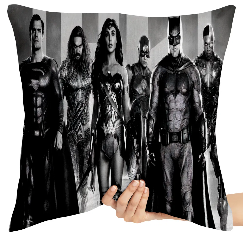 Almofada Liga da justiça bicolor