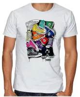Camiseta adulto ou infantil All Star Tênis pilha - Foto 2