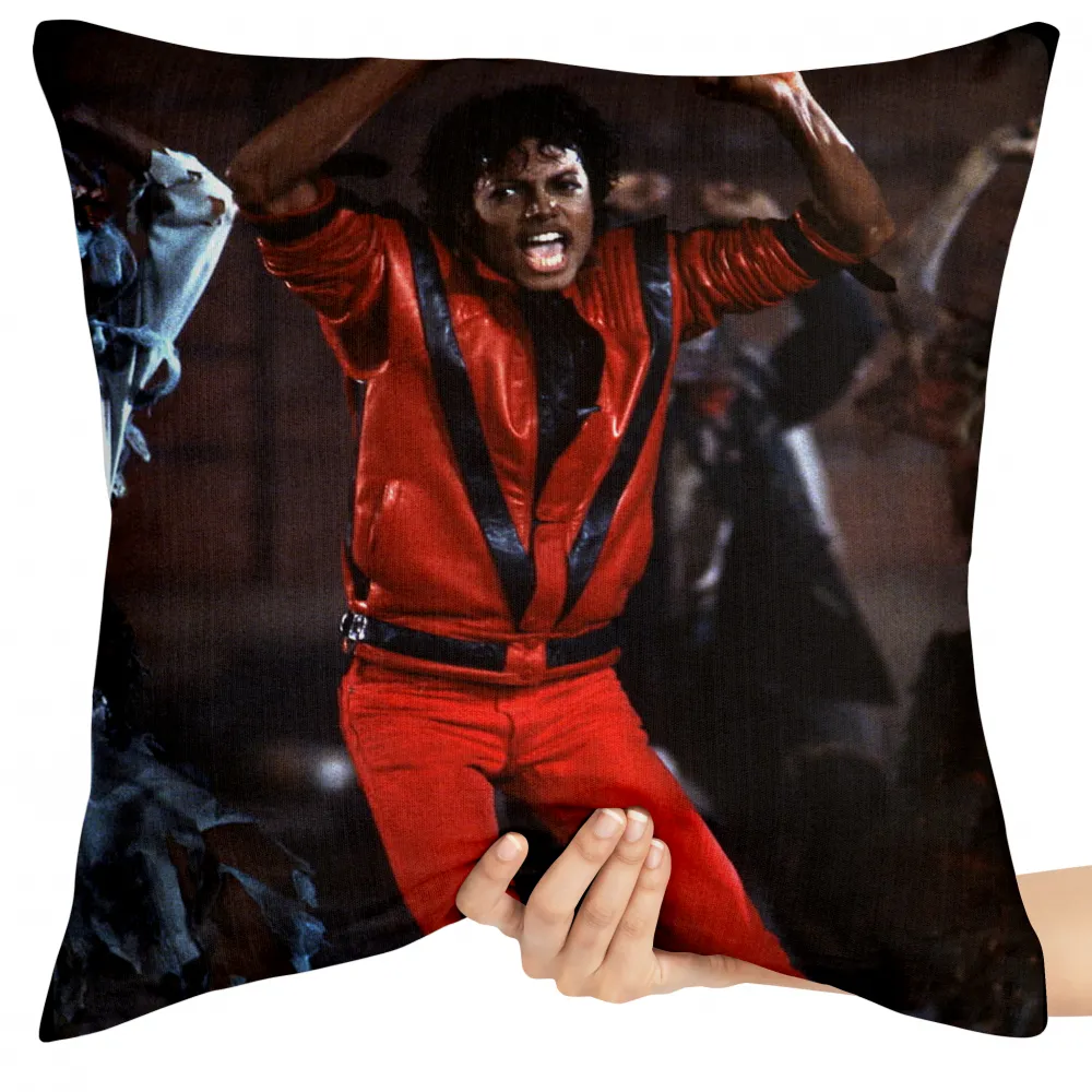 Almofada  Michael Jackson vermelho
