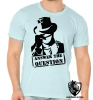 Camiseta adulto ou infantil Answer the question chapeu cap - Foto 4