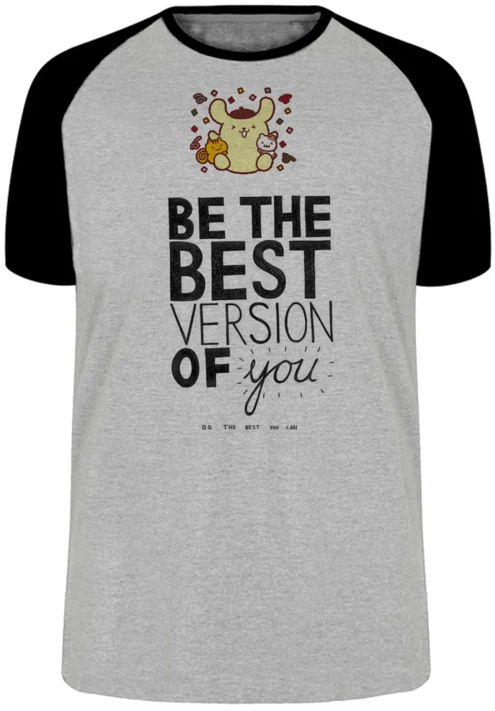 Camiseta adulto ou infantil be the best version melhor versão