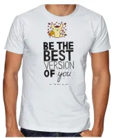 Camiseta adulto ou infantil be the best version melhor versão - Foto 2