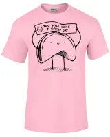 Camiseta adulto ou infantil Biscoito da sorte great day - Foto 5