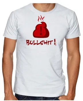 Camiseta adulto ou infantil Bullshit deu merda caca coco - Foto 2