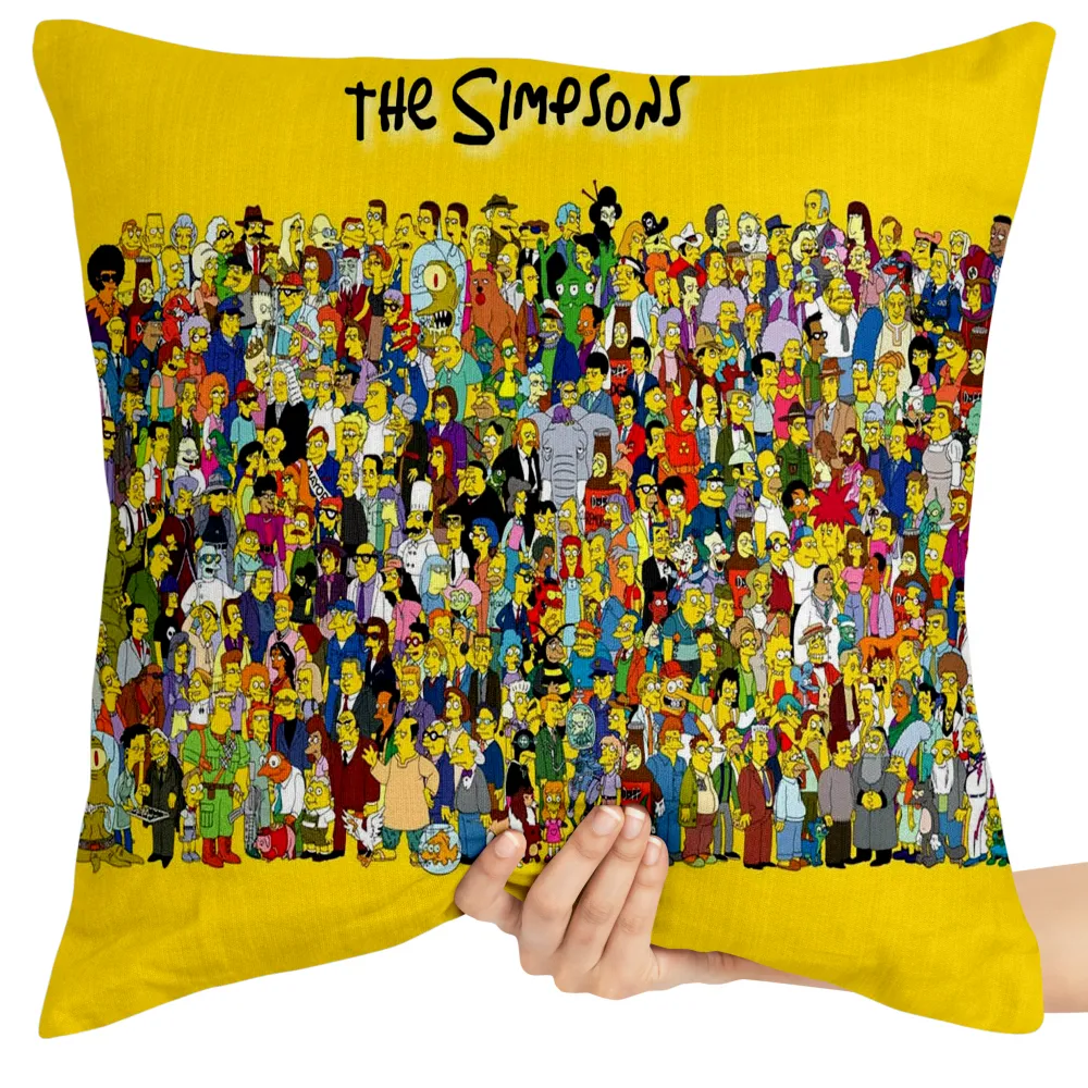 Almofada The Simpsons todos personagens Imagem