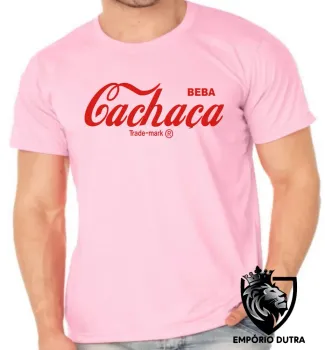 Camiseta adulto ou infantil coca Cachaça beba pitu cola engraçado - Foto 2