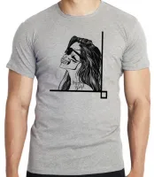 Camiseta adulto ou infantil caveira tapa olho mexicana Different is beautiful - Foto 4