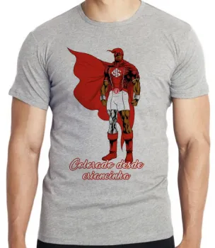 Camiseta adulto ou infantil Colorado inter futebol torcedor - Foto 2