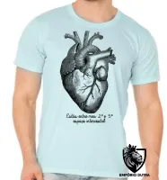 Camiseta adulto ou infantil coração intercostal enfermagen medicina - Foto 5