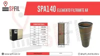 ELEMENTO FILTRANTE AR SPA140