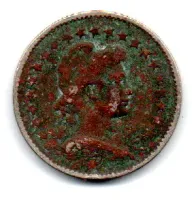 1919 - 100 Réis - Moeda Brasil - UTG - Foto 2