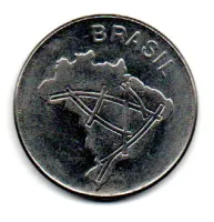 1983 - 10 Cruzeiros - ERRO: Disco Trocado (Disco de 10 Centavos) - Moeda Brasil - Foto 2