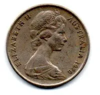 Austrália - 1970 - 5 Cents