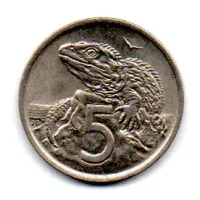 Nova Zelândia - 1972 - 5 Cents - Foto 2